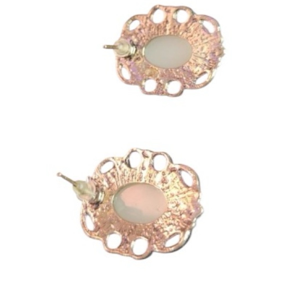 Vintage Victorian Revival Earrings - Picture 3 of 3